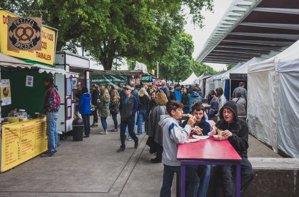 Food trucks in Portland